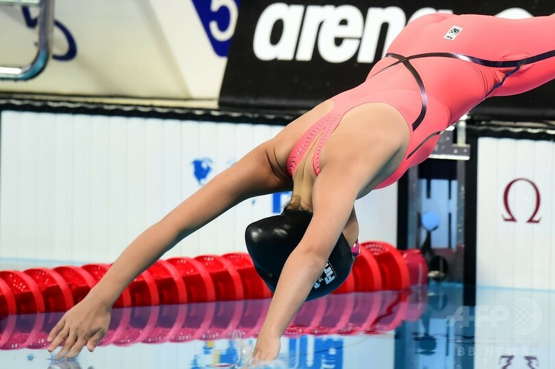 10歳のタレク、予選105位も自己ベスト更新で歓喜 第16回世界水泳