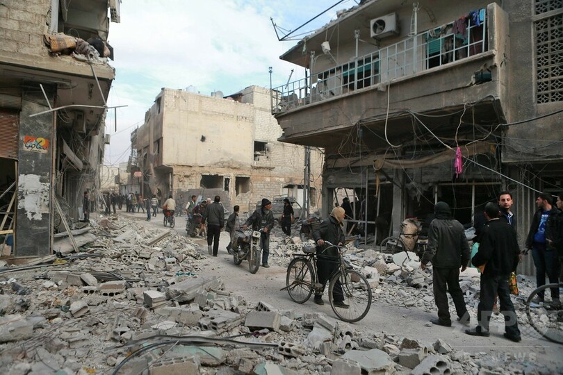 包囲下のシリア反体制派地区、急性栄養失調の子が急増 過去最悪に