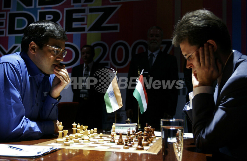チェス世界選手権 インドのvishwanathan Anandさんが新チャンピオン 写真8枚 国際ニュース Afpbb News