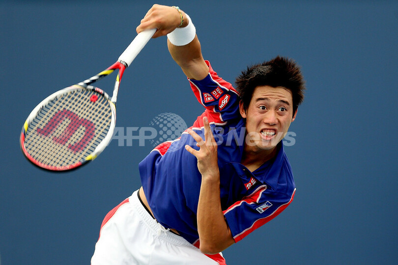 錦織、ワウリンカに敗れ3回戦敗退 W&Sオープン