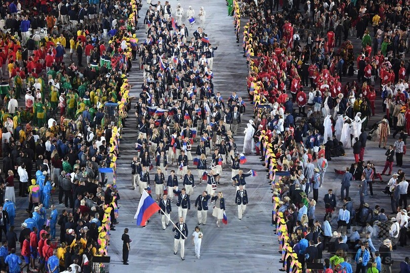 ロシア選手団は通常より小規模に、リオ五輪開会式