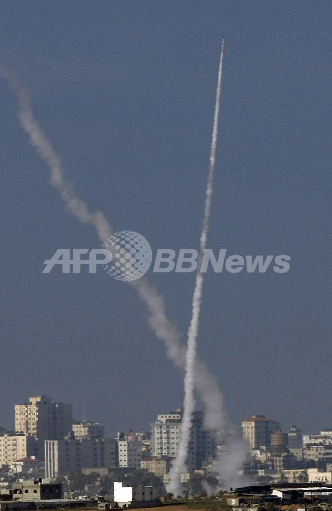 ガザ空爆1週間、死者440人超える