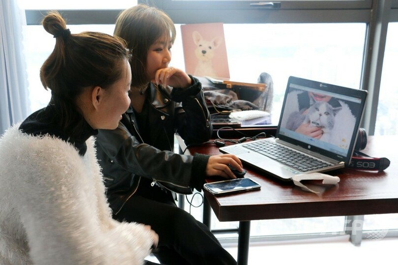 ペットとチーズ！ 春節間近で記念撮影スタジオは大忙し 中国・広西