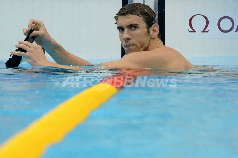 萩野が1位で決勝へ、フェルプス8位通過 男子400メートル個人メドレー