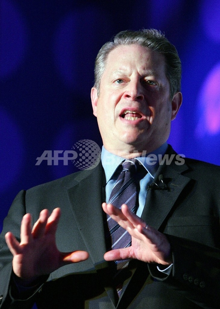＜08米大統領選挙＞ ゴア前副大統領、オバマ氏支持を表明