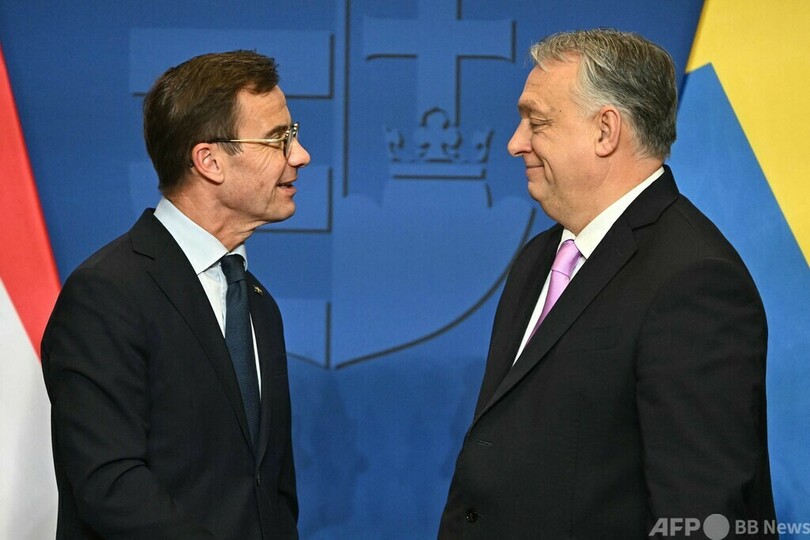 スウェーデン、NATO加盟決定 ハンガリー議会が承認