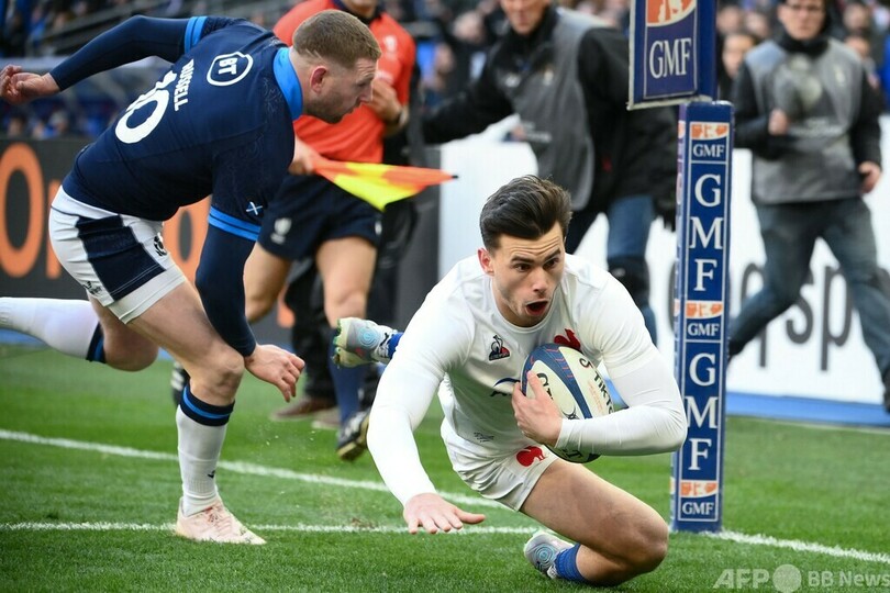 フランスが開幕2連勝のスコットランドに勝利 シックスネーションズ