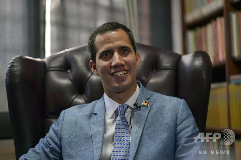 ベネズエラ野党指導者、米介入認める可能性を示唆