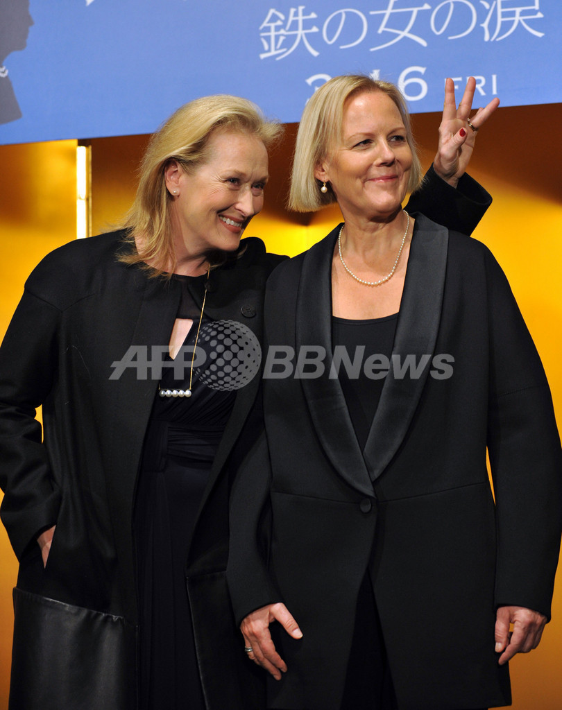 オスカー獲得のメリル・ストリープ来日、ジャパンプレミアに登場