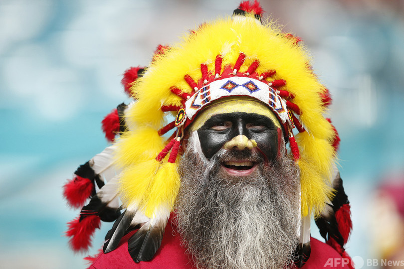 NFLワシントン、米先住民の頭飾りとフェースペイントを禁止