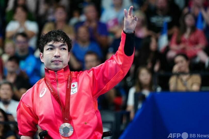 鈴木孝幸が200m自由形で銅、今大会3個目のメダル パリ・パラ