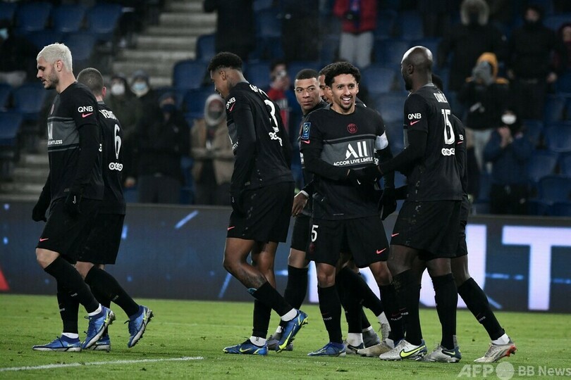 PSGがブレスト下し首位快走、エムバペが先制ゴール