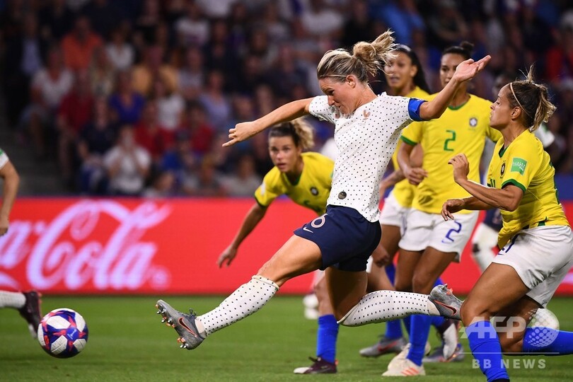 フランスが延長戦でブラジル下す、女子W杯3大会連続の8強