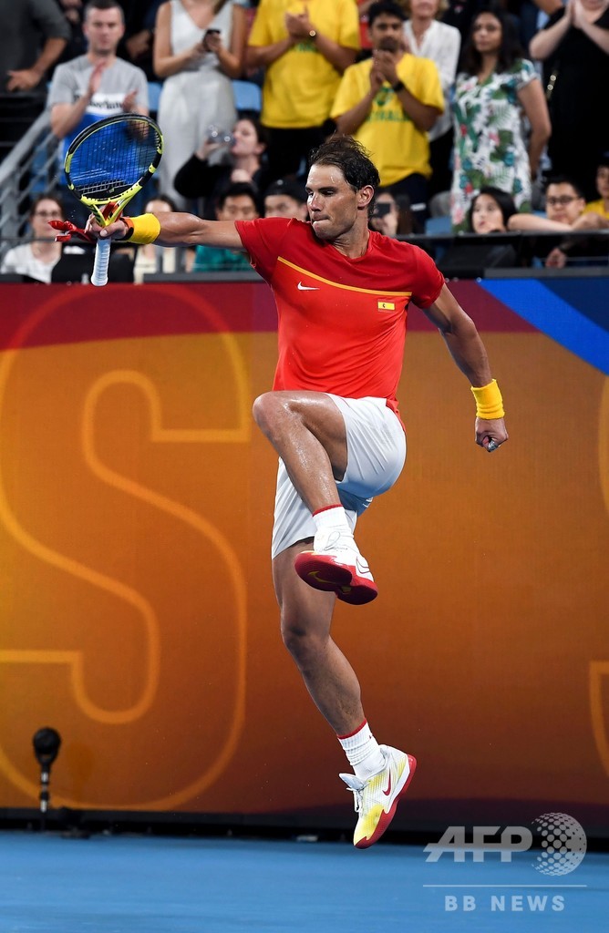 ナダルが熱戦制す、スペインがセルビアとのATPカップ決勝へ 
