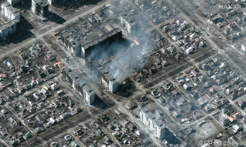 マリウポリの死者、少なくとも5000人 ウクライナ高官