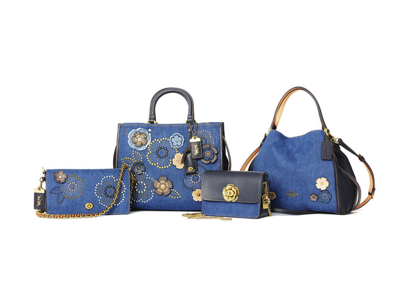 デニム×レザーのコンビネーション、「コーチ」日本限定デニム コレクション