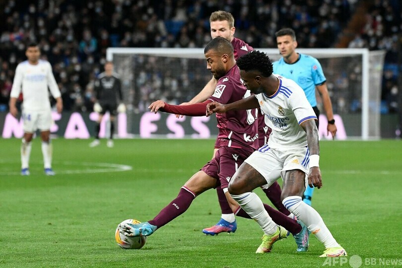 レアルがソシエダに大勝 PSG戦に弾み