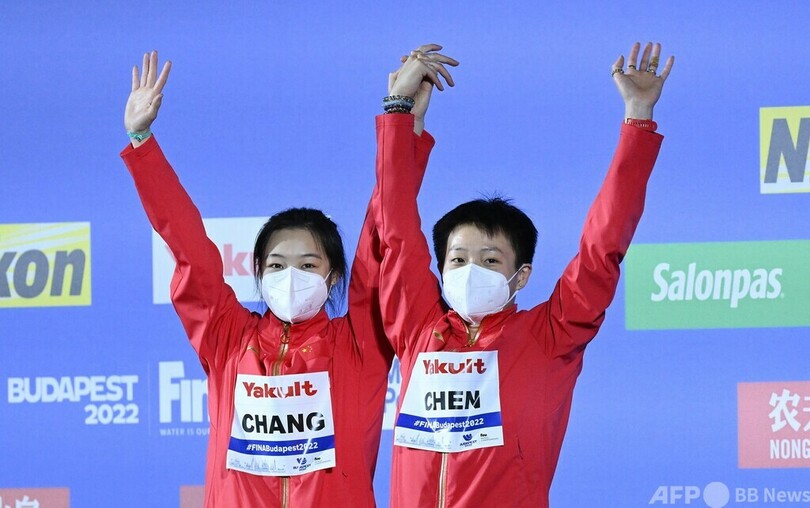 15歳玉井が男子高飛び込みで銀 女子の三上/金戸組も2位 世界水泳