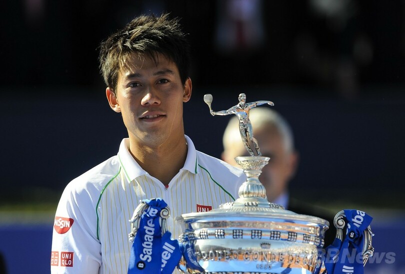 錦織がツアー5勝目、バルセロナ・オープン