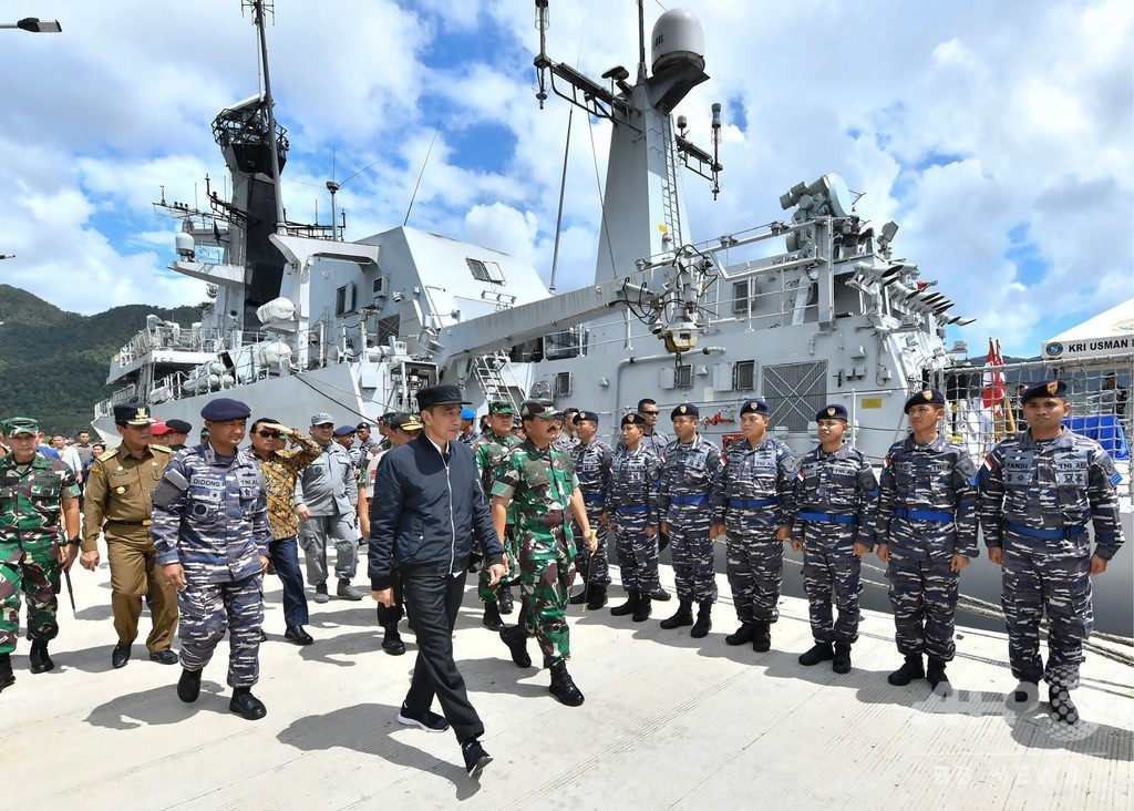 インドネシア 南シナ海付近に軍艦と戦闘機配備 中国漁船の違法操業受け 写真5枚 国際ニュース Afpbb News