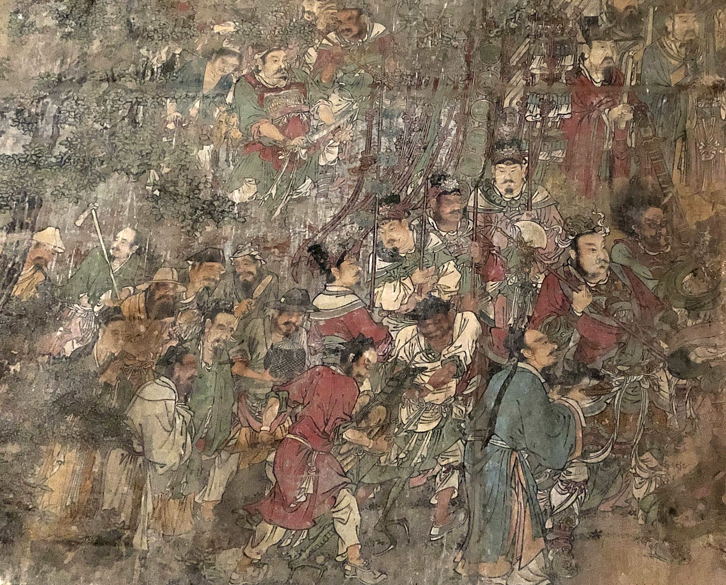 明代壁画に描かれた中国の古代農業 中国 山西省 写真10枚 国際ニュース Afpbb News