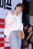 韓国・ソウルで行われた、映画『ミス・ワイフ』のVIP試写会に臨む、ガールズグループ「レインボー」のジェギョン（2015年8月5日撮影）。(c)STARNEWS