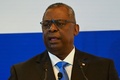 シンガポールを訪問したロイド・オースティン米国防長官（2021年7月27日撮影）。(c)Roslan Rahman / AFP