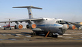 ロシアの首都モスクワの空港で撮影された、イリューシン76輸送機（2004年3月4日撮影、資料写真）。(c)AFP