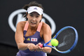 女子テニスの彭帥選手（2020年1月21日撮影、資料写真）。(c)Greg WOOD / AFP