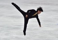 フィギュアスケート四大陸選手権、男子シングル・フリースケーティング。演技に臨む宇野昌磨（2015年2月14日撮影）。(c)AFP/JUNG YEON-JE