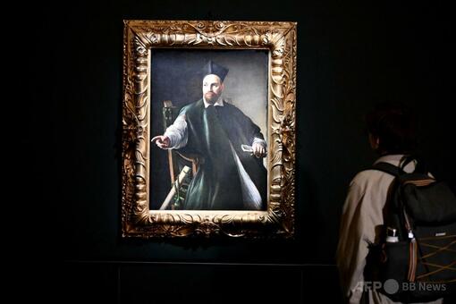 カラバッジョの希少な肖像画、ローマの展覧会で初公開 写真4枚 国際