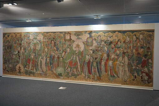 手描き 中国仏像アート 壁画風作品 永楽宮壁画 仏教美術作品 手描き 中国仏像アート 壁画風作品 永楽宮壁画 仏教美術作品 404,您访问