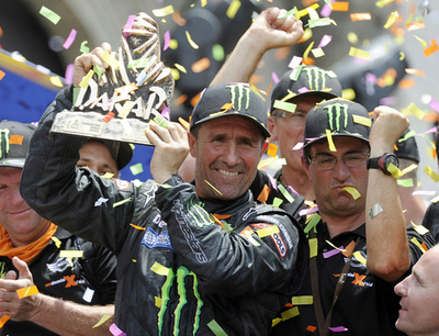 ペテランセルが通算10度目の総合優勝を果たす、ダカールラリー