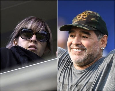 マラドーナ家で女の争い？ 妻が招待されず娘の結婚式に「行かない」