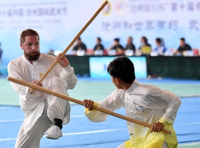 50か国・地域から武者2200人が集う 中国、滄州