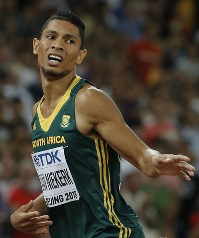 バンニーキルクが南アフリカ勢初の短距離種目王者に、第15回世界陸上