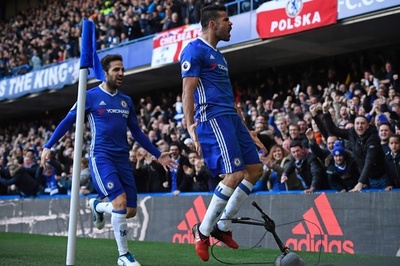 チェルシーが破竹の9連勝、コスタのゴールで首位キープ