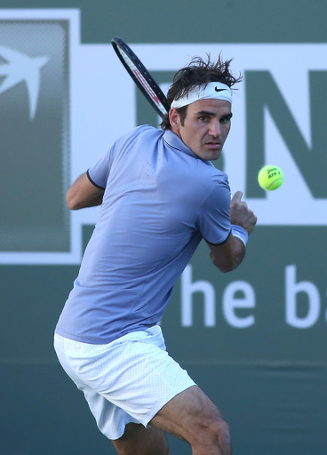 フェデラーが順当に3回戦進出、BNPパリバ・オープン