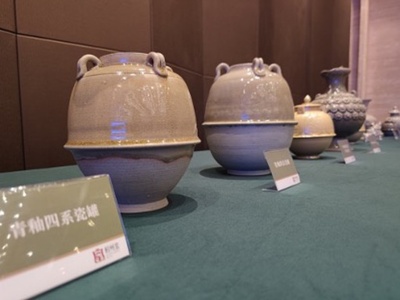 中国河南省の相州窯で焼成再開