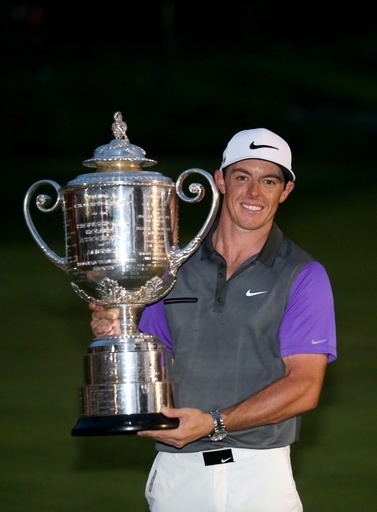 マキロイが3大会連続優勝でメジャー4勝目、全米プロゴルフ選手権