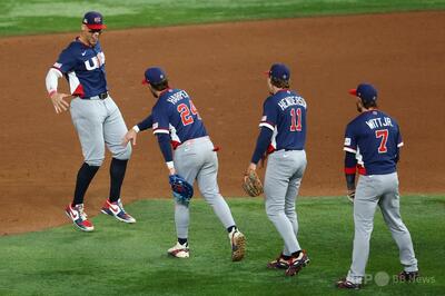 米国がWBC決勝進出、ドミニカ共和国との大接戦制す