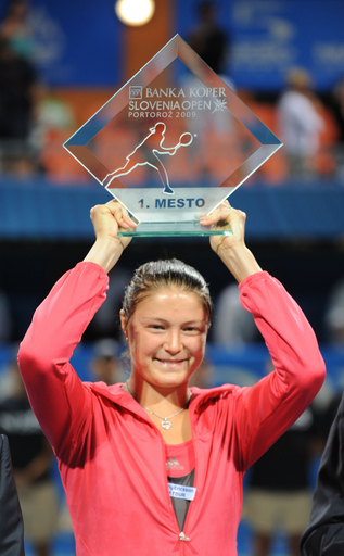 サフィナ エラーニを下しシーズン3勝目、スロベニア・オープン