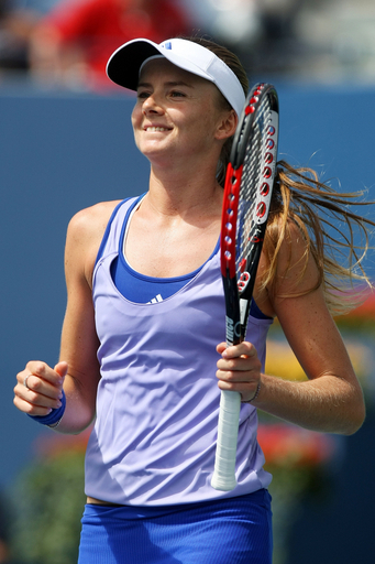 ハンチュコワ キングをストレートで下し4回戦進出、全米オープンテニス