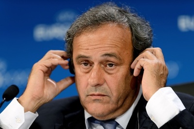UEFA「プラティニ会長を全面的に信頼」―FIFAの処分に従わず