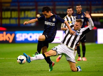 インテルがウディネーゼと引き分ける、若手GKの牙城を崩せず