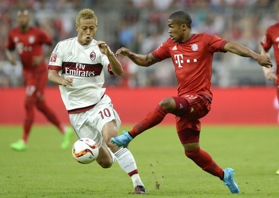 バイエルンがミランに快勝、レアルとの決勝へ アウディ杯