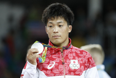 太田、グレコローマン男子59キロ級で銀メダル リオ五輪