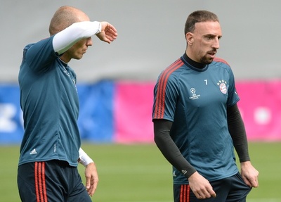 レアルとの第2戦を控えるバイエルンが最終調整