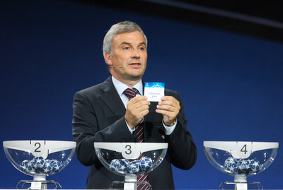 グループリーグの組み合わせが決まる、欧州チャンピオンズリーグ