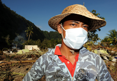 サモア諸島沖地震、死者164人に